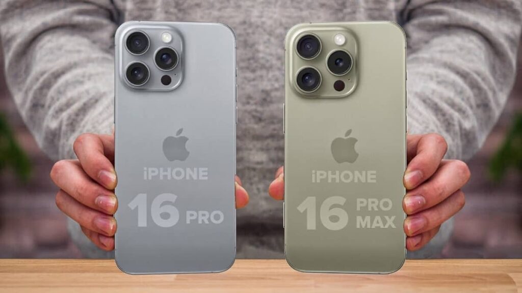 iPhone 16 Pro et Pro Max 1
