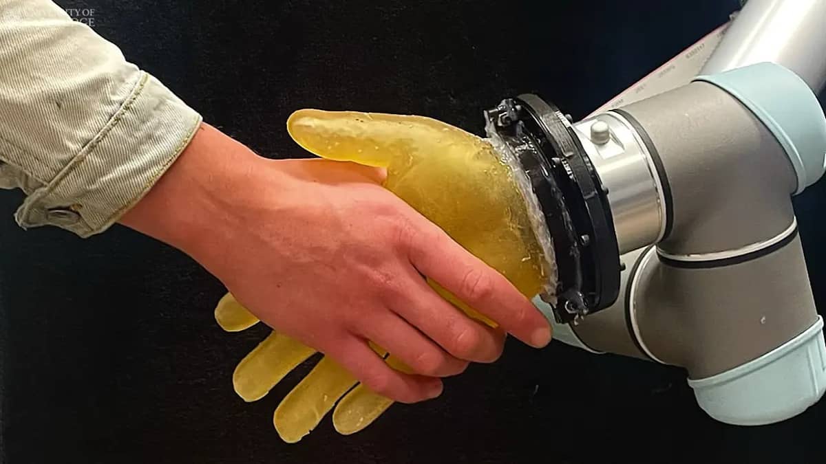 peau électronique pour les robots