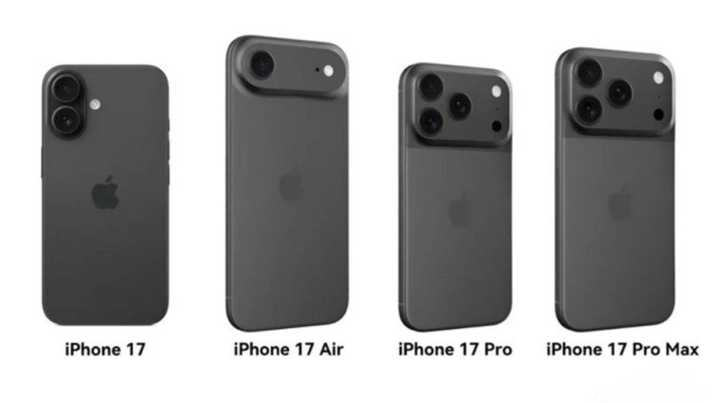 Modeles de liPhone 17
