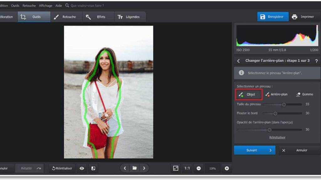 supprimer un fond d’image sans logiciel 
