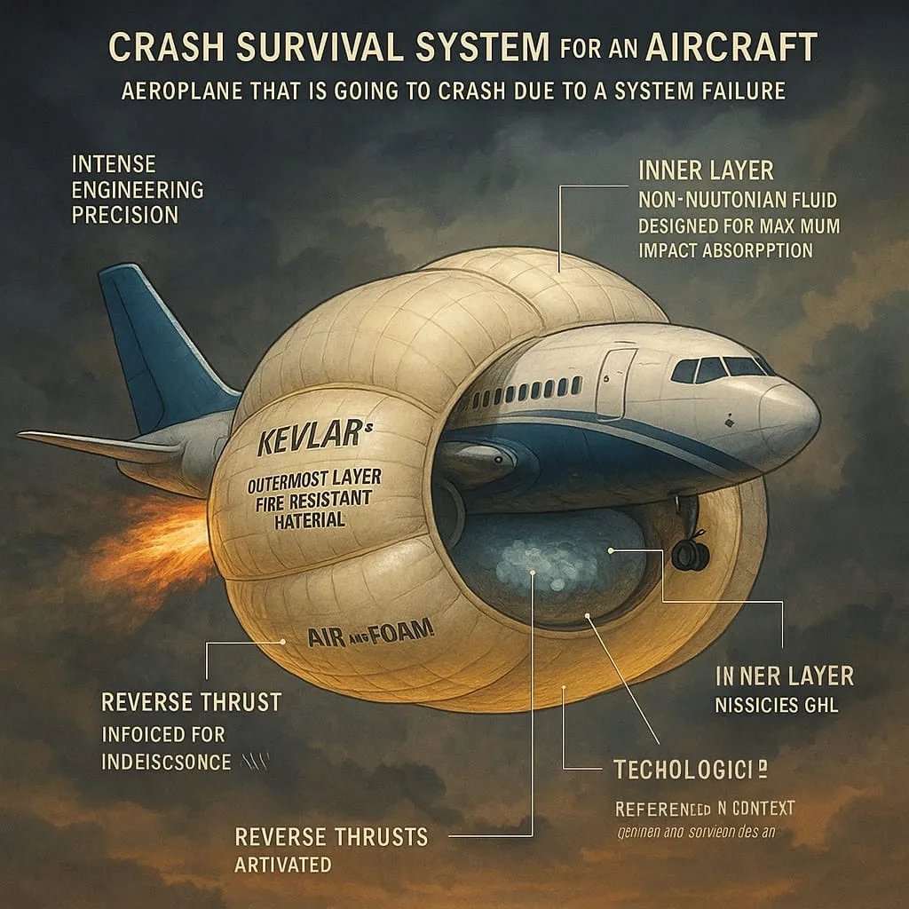 Rebirth : le projet d’airbags pilotés par IA pour survivre aux crashs d'avion