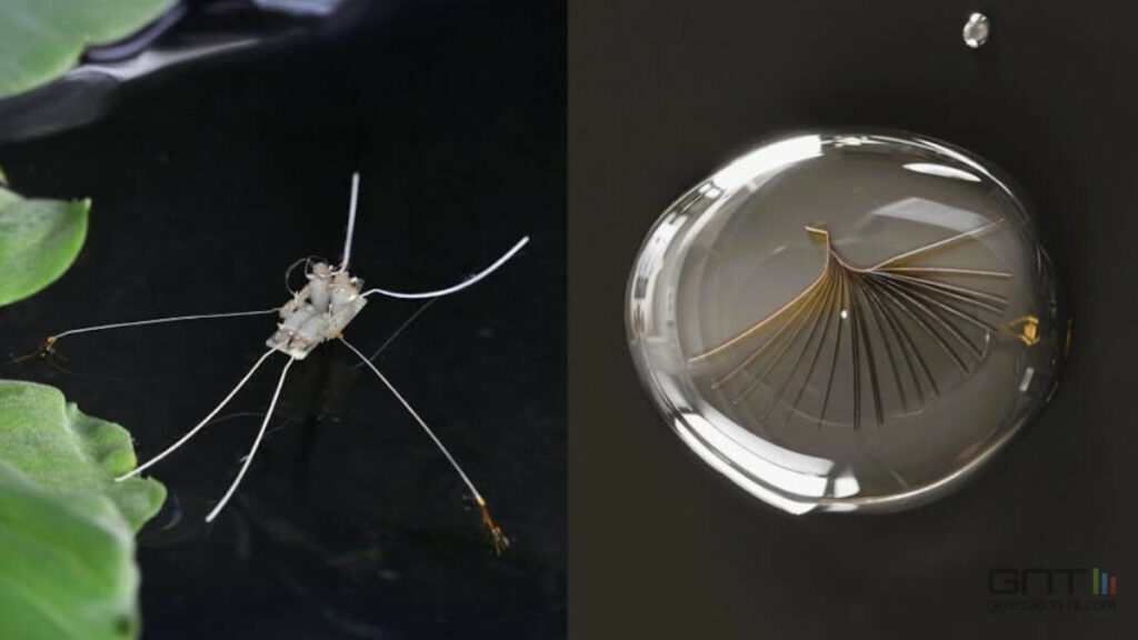 Rhagobot : un robot inspiré d’insectes aquatiques se prépare à sauver des vies