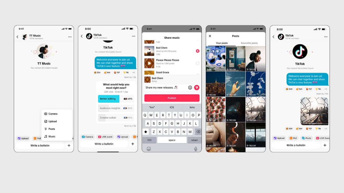 Comment fonctionnent les nouveaux canaux de diffusion TikTok ?
