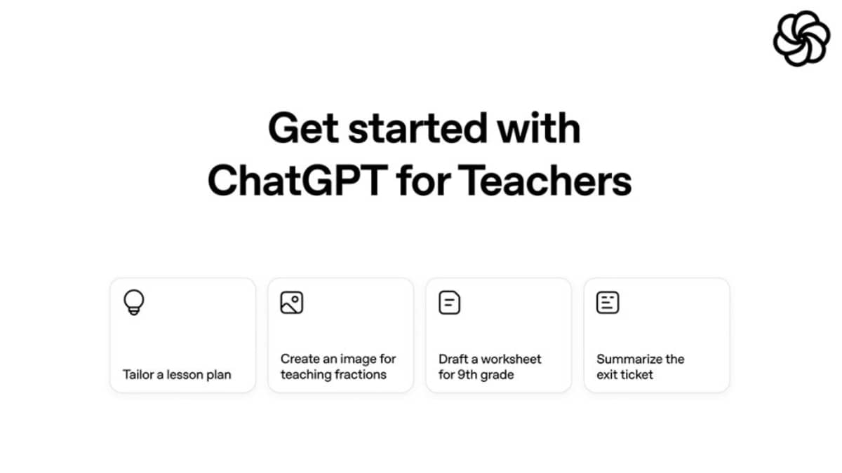 Education : OpenAI lance ChatGPT for Teachers
